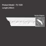FS-1020 - Carved Cornice Moulding - msjdecor