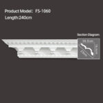 FS-1060 - Carved Cornice Moulding - msjdecor