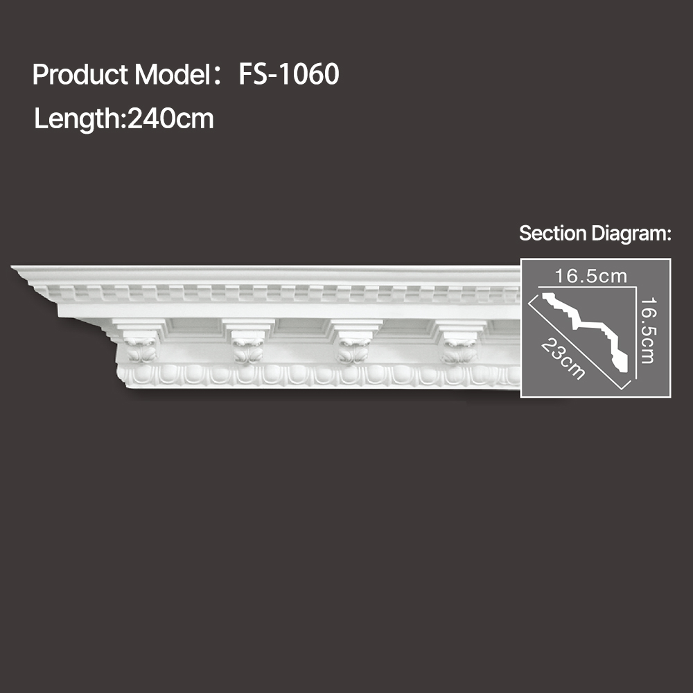 FS-1060 - Carved Cornice Moulding - msjdecor