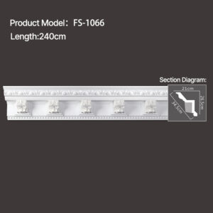 FS-1066 - Carved Cornice Moulding - msjdecor