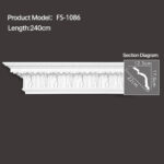 FS-1086 - Carved Cornice Moulding - msjdecor