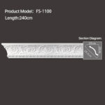 FS-1100 - Carved Cornice Moulding - msjdecor