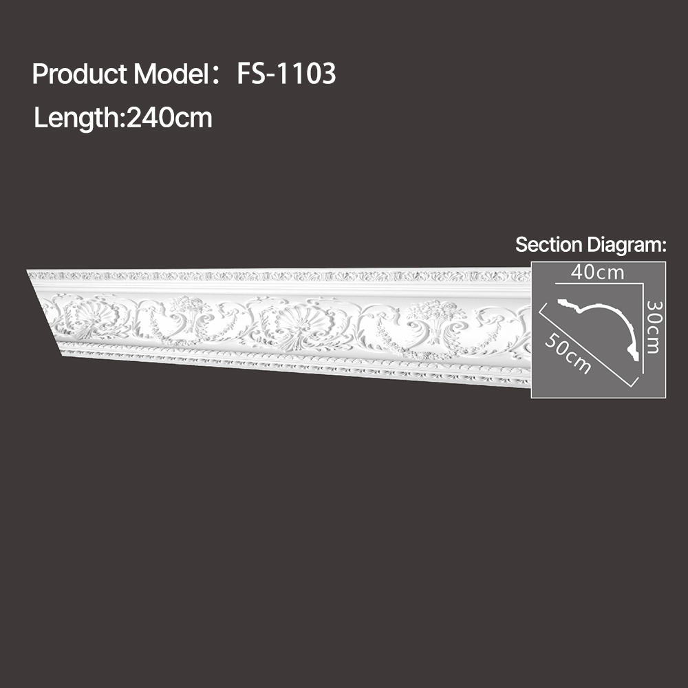 FS-1103 - Carved Cornice Moulding - msjdecor
