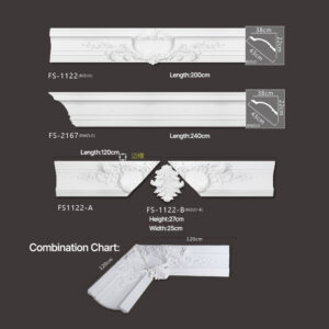 FS-1122 - Carved Cornice Moulding - msjdecor
