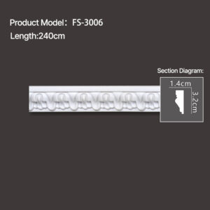 FS-3006 - Carved Chair Rail Moulding - msjdecor