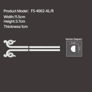 FS-4002-AL R - corner & Frames - msjdecor
