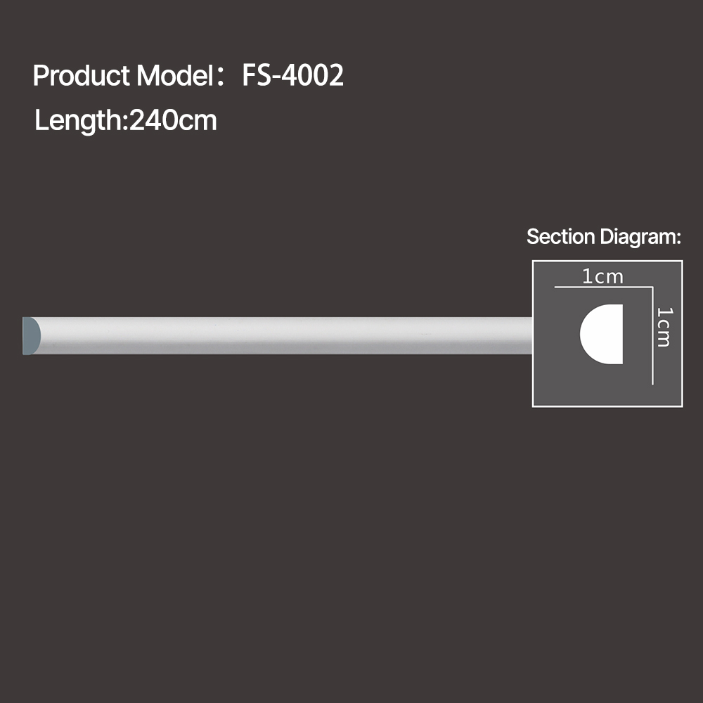 FS-4002 - Plain Chair Rail Moulding - msjdecor
