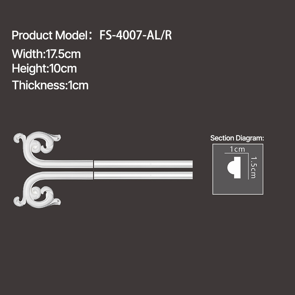 FS-4007-AL R - corner & Frames - msjdecor