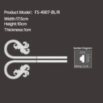 FS-4007-BL R - corner & Frames - msjdecor