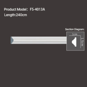 FS-4013A - Plain Chair Rail Moulding - msjdecor
