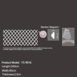 FS-9016 - Wall&Ceiling Decorations - msjdecor