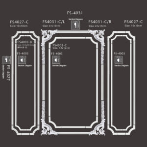 FS4027 4031 - corner & Frames - msjdecor