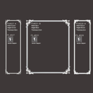 FS4027 4031 4028 - corner & Frames - msjdecor