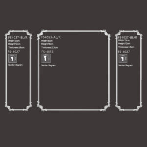 FS4027 4053 4027 - corner & Frames - msjdecor