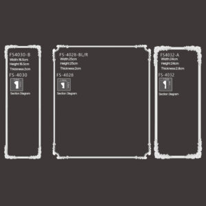 FS4030 FS4028 FS4032 - corner & Frames - msjdecor
