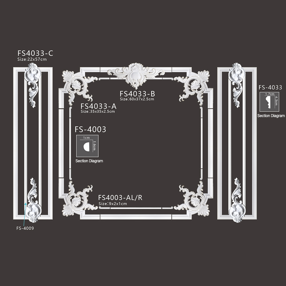 FS4033 - corner & Frames - msjdecor