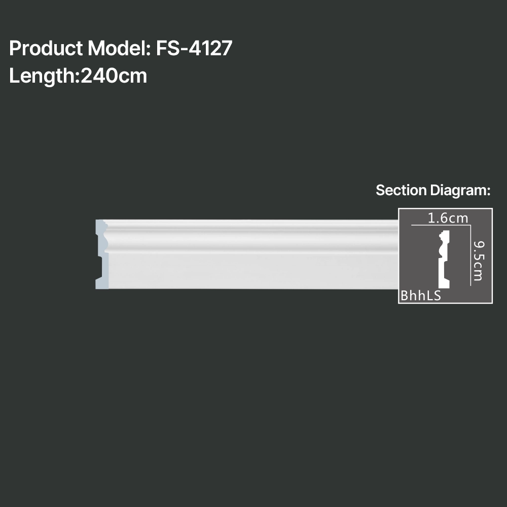 FS-4127 PU Baseboard Moulding