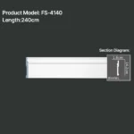 FS-4140 PU Baseboard Moulding
