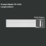 FS-4143 PU Baseboard Moulding