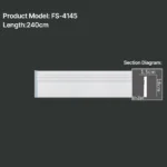 FS-4145 PU Baseboard Moulding
