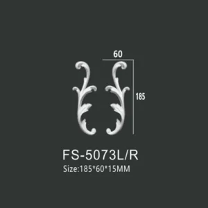 FS-5073L R PU decorative ornament for wall and ceiling decoration