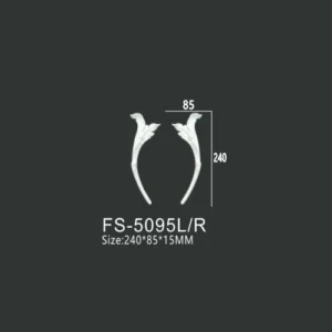 FS-5095L R PU decorative ornament for wall and ceiling decoration