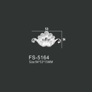 FS-5164 PU decorative ornament for wall and ceiling decoration