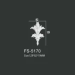 FS-5170 PU decorative ornament for wall and ceiling decoration