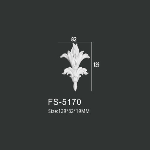 FS-5170 PU decorative ornament for wall and ceiling decoration