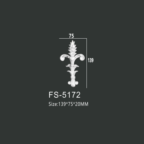 FS-5172 PU decorative ornament for wall and ceiling decoration