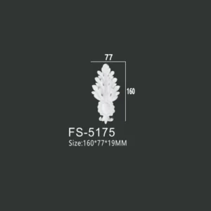 FS-5175 PU decorative ornament for wall and ceiling decoration