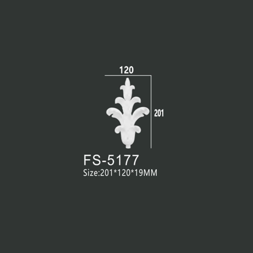 FS-5177 PU decorative ornament for wall and ceiling decoration