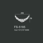 FS-5185 PU decorative ornament for wall and ceiling decoration