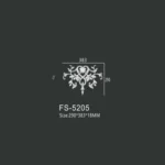 FS-5205 PU decorative ornament for wall and ceiling decoration