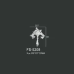 FS-5208 PU decorative ornament for wall and ceiling decoration