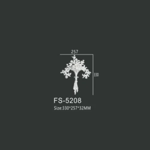 FS-5208 PU decorative ornament for wall and ceiling decoration