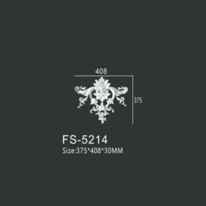 FS-5214 PU decorative ornament for wall and ceiling decoration