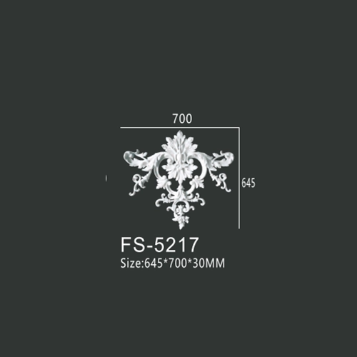 FS-5217 PU decorative ornament for wall and ceiling decoration
