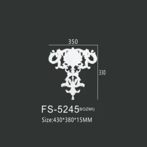 FS-5245 PU decorative ornament for wall and ceiling decoration