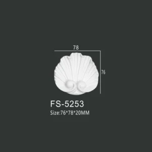 FS-5253 PU decorative ornament for wall and ceiling decoration