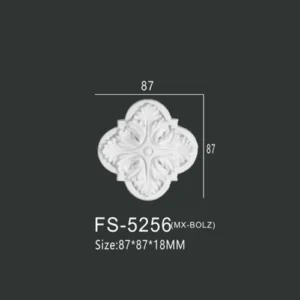 FS-5256 PU decorative ornament for wall and ceiling decoration