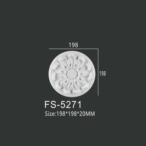 FS-5271 PU decorative ornament for wall and ceiling decoration