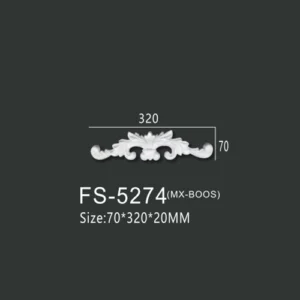 FS-5274 PU decorative ornament for wall and ceiling decoration
