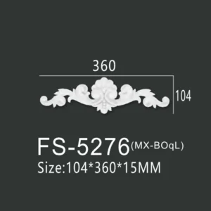 FS-5276 PU decorative ornament for wall and ceiling decoration