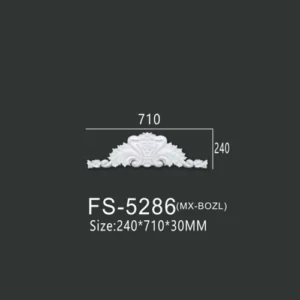 FS-5286 PU decorative ornament for wall and ceiling decoration