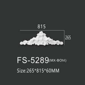 FS-5289 PU decorative ornament for wall and ceiling decoration