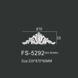 FS-5292 PU decorative ornament for wall and ceiling decoration