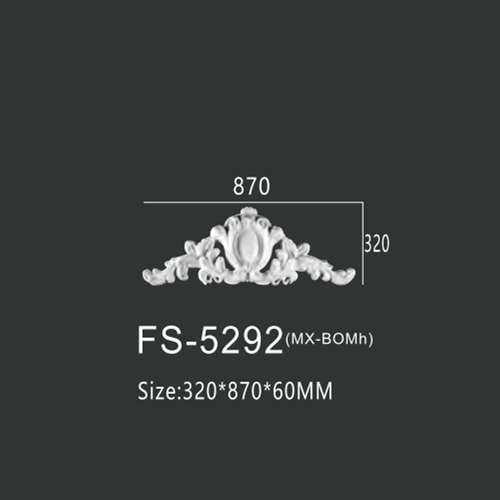 FS-5292 PU decorative ornament for wall and ceiling decoration