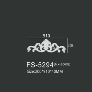 FS-5294 PU decorative ornament for wall and ceiling decoration