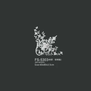 FS-5303 PU decorative ornament for wall and ceiling decoration